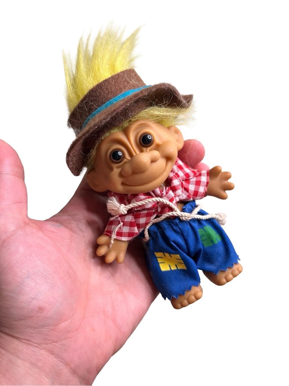 vintage 1990s farmer dude troll